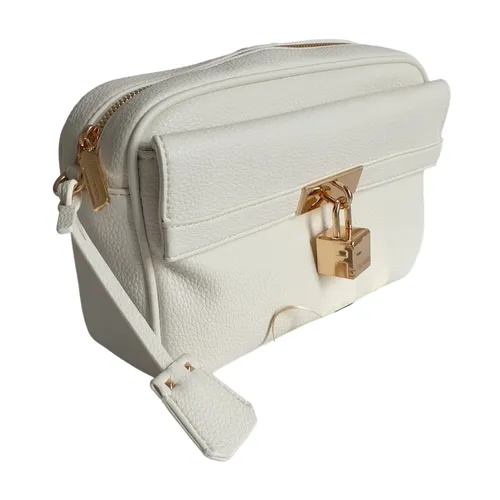 White Eco-leather Shoulder Bag - Fracomina - Modalova