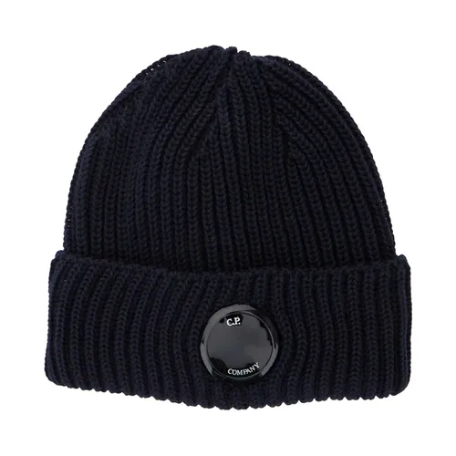 Knit Cap in Extrafine Merino Wool - C.p. Company - Modalova