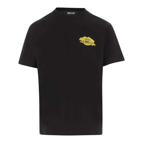 Logo-print Cotton T-shirt - Just Cavalli - Modalova