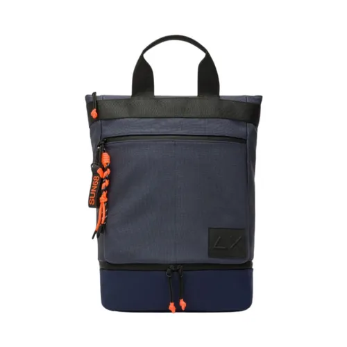 Nylon Laptop Backpack - Sun68 - Modalova