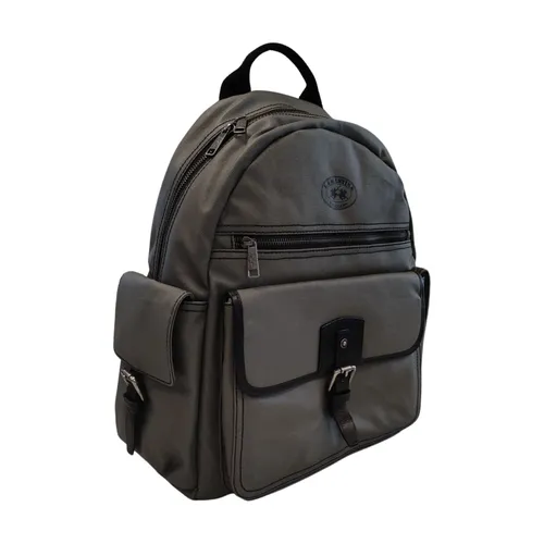 Multitasca Backpack Grey - La Martina - Modalova