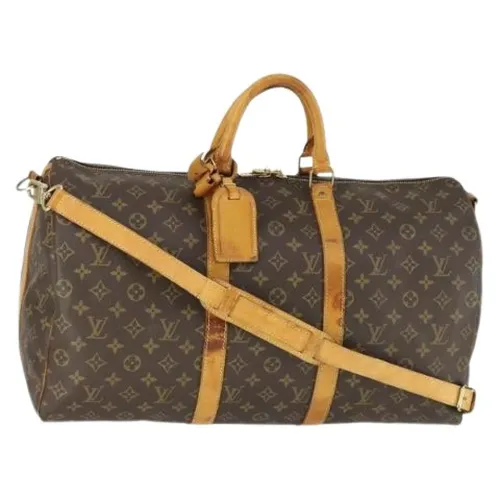 Pre-owned Canvas Weekend Bag - Louis Vuitton Vintage - Modalova