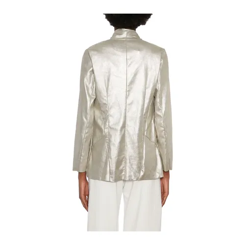 Stretch Leather Jacket - Giorgio Brato - Modalova