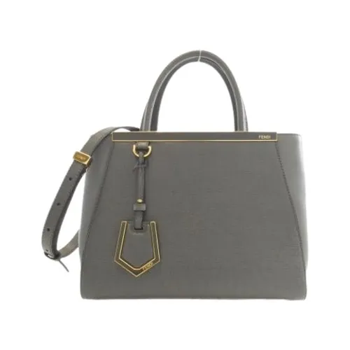 Pre-owned Leather Handbag - Fendi Vintage - Modalova