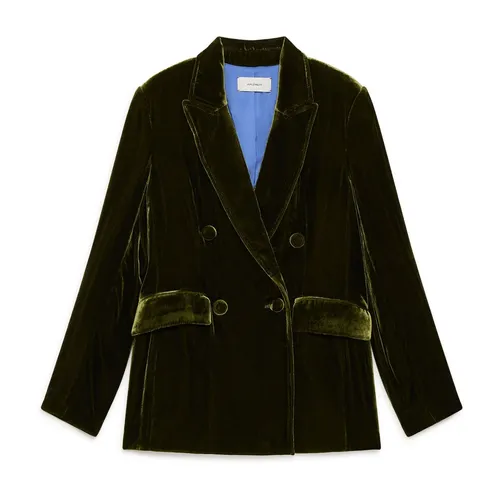 Fluid Velvet Jacket - Maliparmi - Modalova