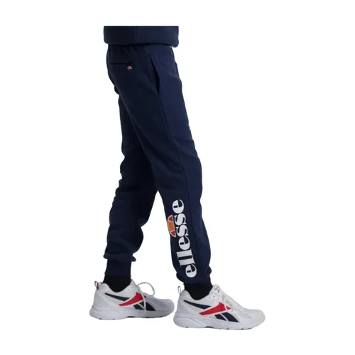 Navy Blue Jogging Pants with Cuff - Ellesse - Modalova