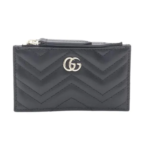 Pre-owned Leather Wallet - Gucci Vintage - Modalova