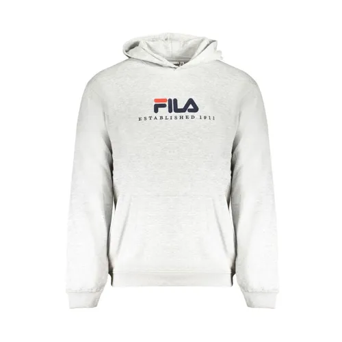 Gray Cotton Sweater - Fila - Modalova
