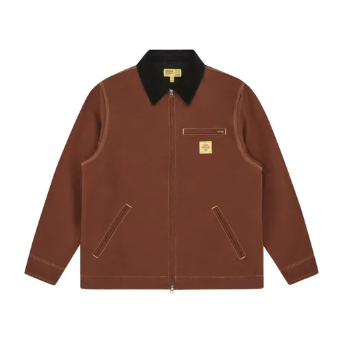 Canvas Work Jacket - Icecream - Modalova