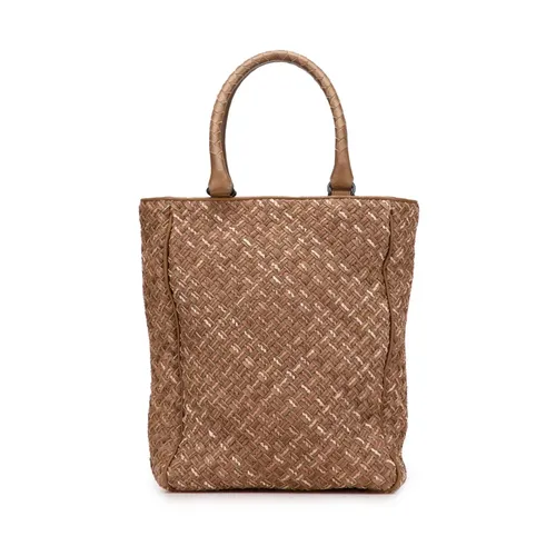Pre-owned Woven Tote Bag - Bottega Veneta Vintage - Modalova