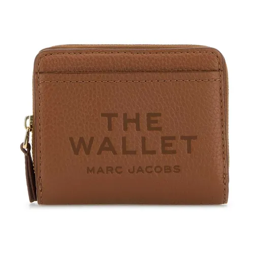 Caramel Leather Wallet - Marc Jacobs - Modalova