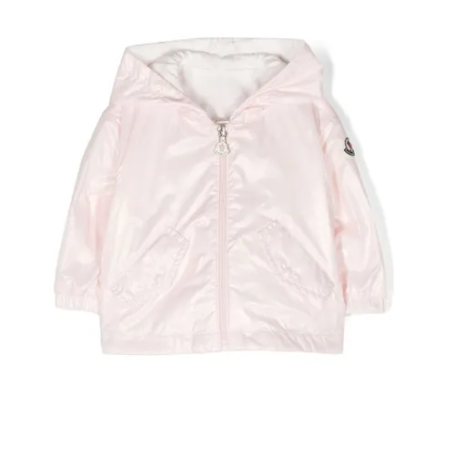 Pink Parka for Boys - Moncler - Modalova