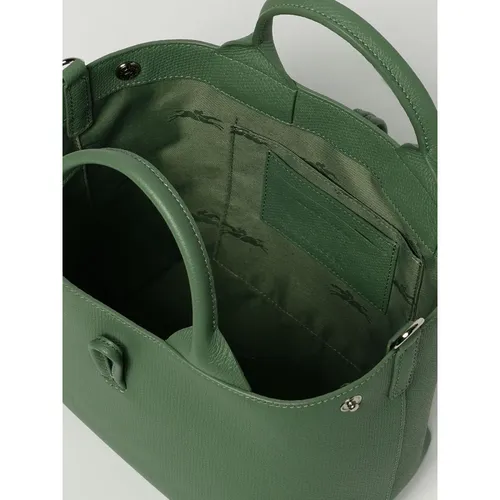 Leather Top Handle Bag with Toggle Closure - Longchamp - Modalova