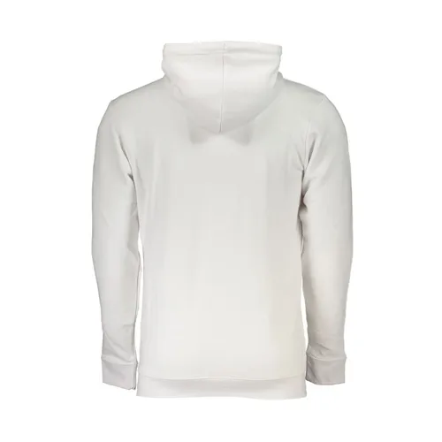 White Cotton Hoodie for Men - Cavalli Class - Modalova
