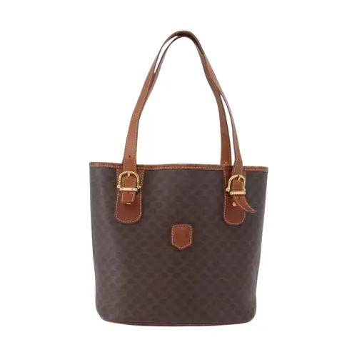 Pre-owned Vintage Macadam Pattern Tote Bag - Celine Vintage - Modalova