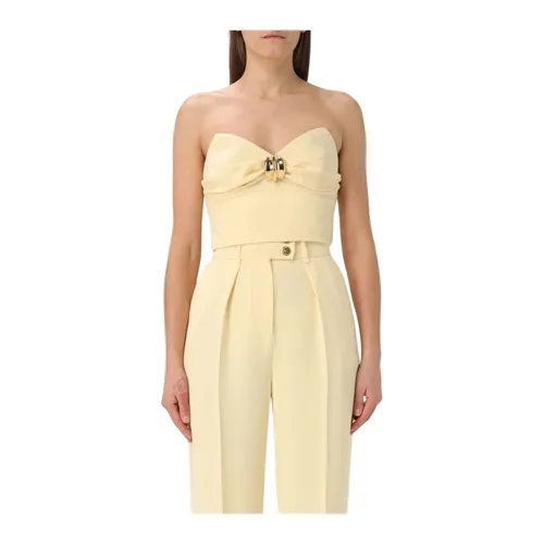 Top de Moda Strapless - Elisabetta Franchi - Modalova