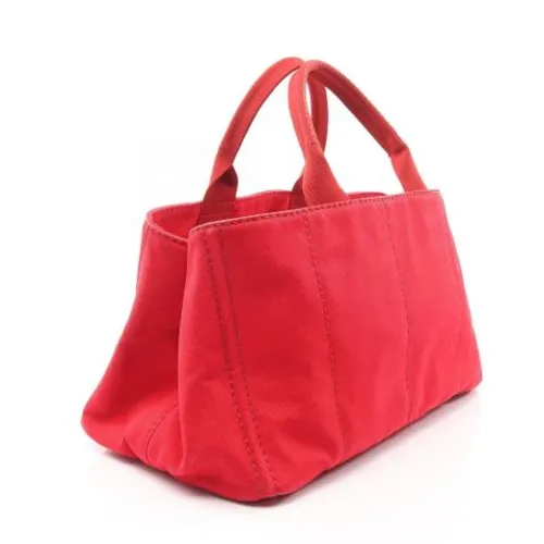 Pre-owned Vintage Canvas Tote Bag - Prada Vintage - Modalova