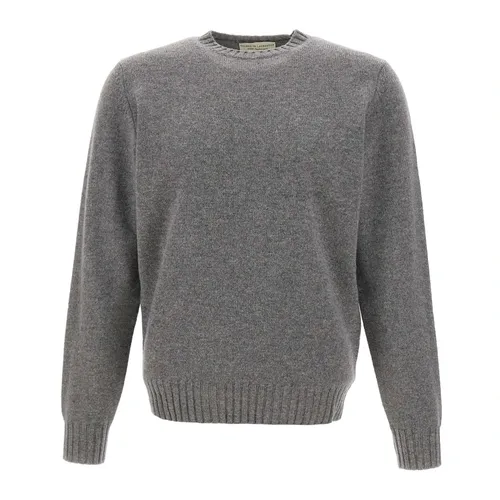 Crewneck Wool Cashmere - Filippo De Laurentiis - Modalova