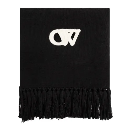 Wool Scarf - Off White - Modalova