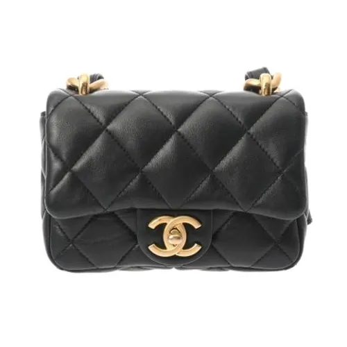 Pre-owned Leather Mini Bag - Chanel Vintage - Modalova