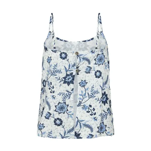 Floral Strap Top - Pepe Jeans - Modalova