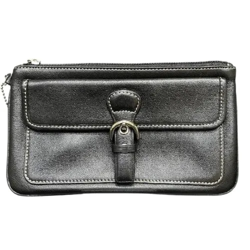 Pre-owned Hampton Leather Pouch - Coach Pre-owned - Modalova