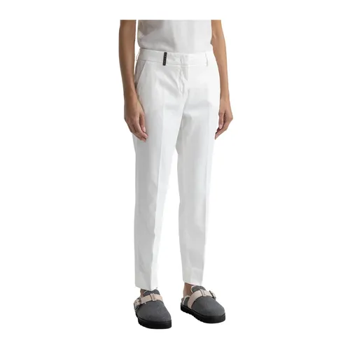 Trousers > Slim-fit Trousers - - Peserico - Modalova