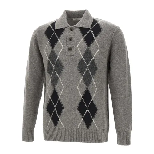 Wool Sweater - Paolo Pecora - Modalova