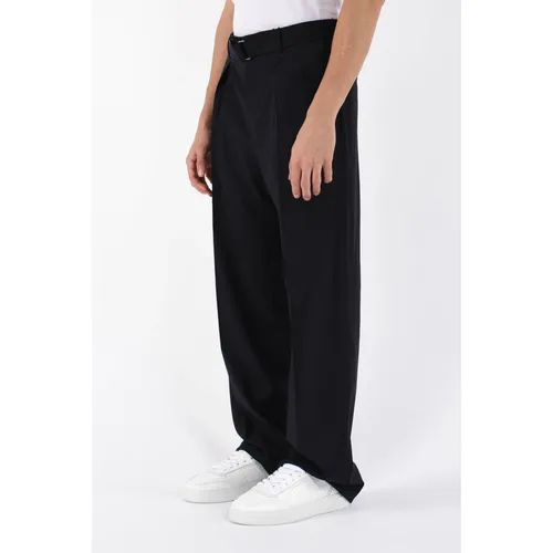 Trousers in cool wool - Tagliatore - Modalova