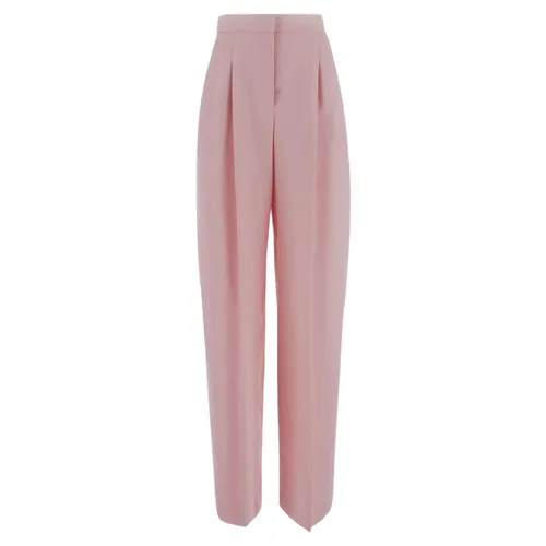 Tapered Wool Pants - Alexander McQueen - Modalova