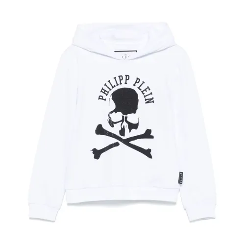 White Sweatshirt - Philipp Plein - Modalova