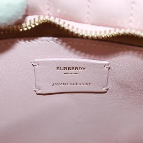 Pre-owned Leather Shoulder Bag - Burberry Vintage - Modalova