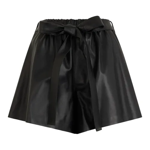 Leather Shorts - RED Valentino - Modalova