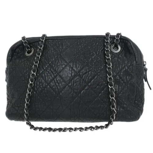 Pre-owned Leather Shoulder Bag - Chanel Vintage - Modalova