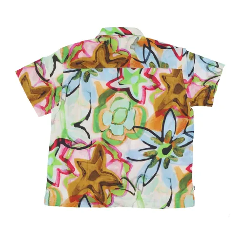 Camicia a Maniche Corte con Colletto Camp - Obey - Modalova