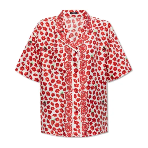 Silk Shirt - Versace - Modalova