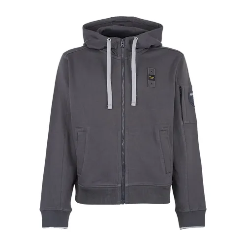 Chaqueta Acolchada Ondulada - Blauer - Modalova