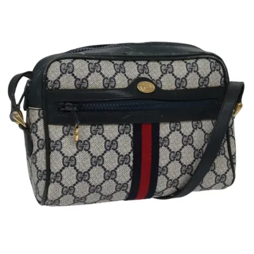 Pre-owned Vintage GG Canvas Shoulder Bag - Gucci Vintage - Modalova