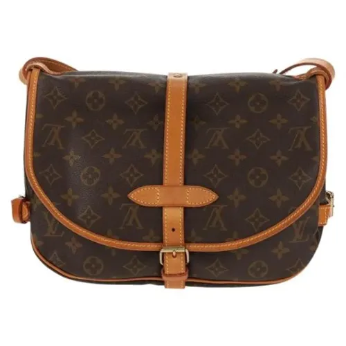 Pre-owned Saumur Handbag - Louis Vuitton Vintage - Modalova