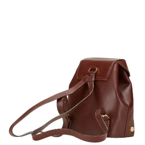 Pre-owned Leather Backpack - Salvatore Ferragamo Pre-owned - Modalova