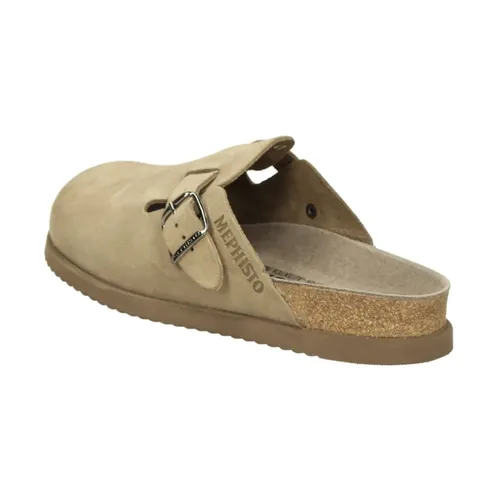 Suede Flat Sandals - Mephisto - Modalova