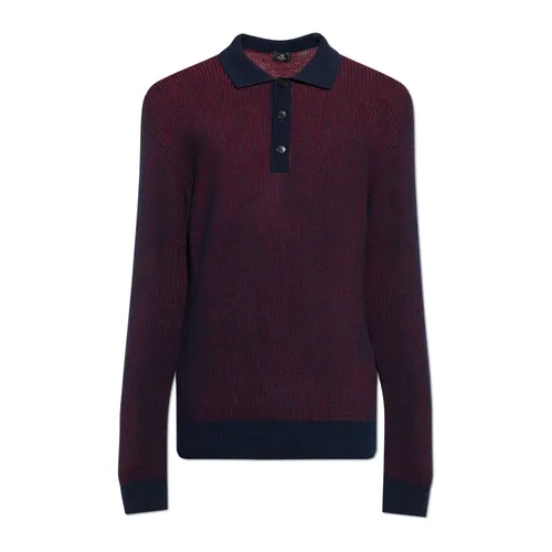 Etro - Tops > Polo Shirts - Red - Etro - Modalova