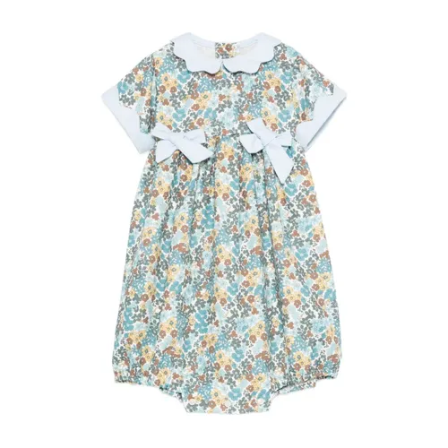 Floral Print Romper - Mariella Ferrari - Modalova