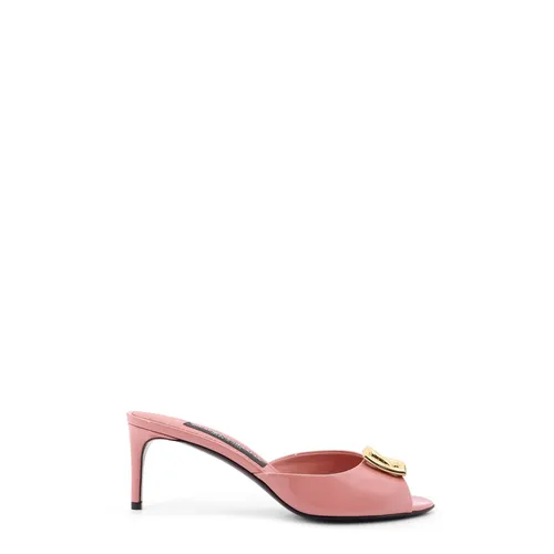 Patent Leather Stiletto Sandals - Dolce & Gabbana - Modalova