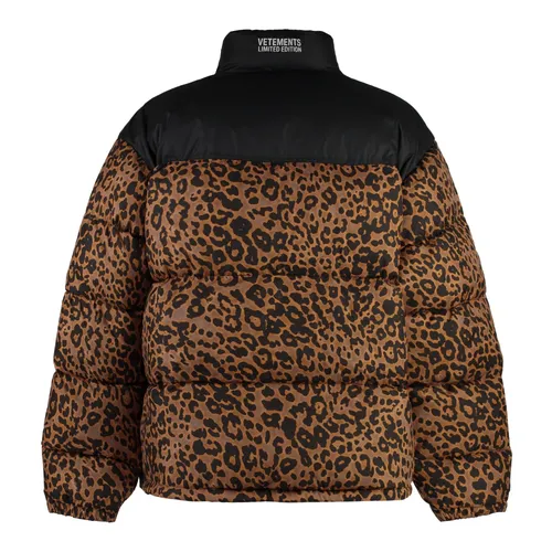 Down Jacket with Adjustable Drawstring - Vetements - Modalova