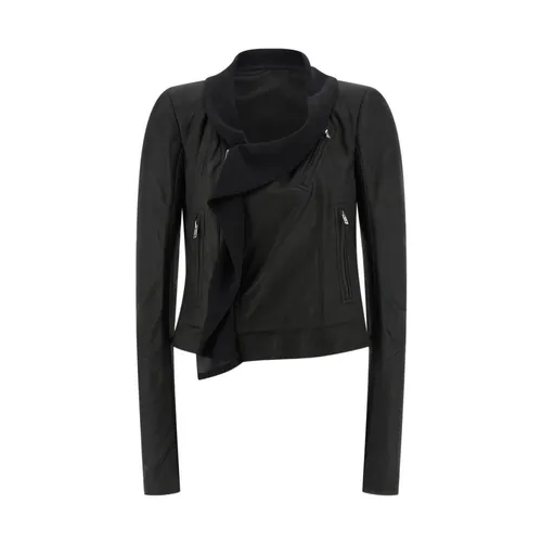 Scarf Biker Jacket - Rick Owens - Modalova