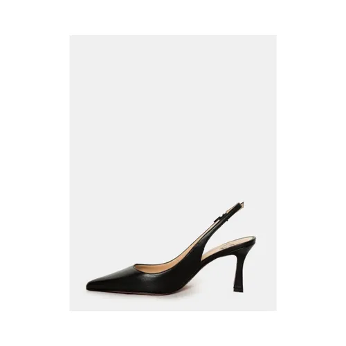 Black Leather Slingback Sandal - Roberto Festa - Modalova