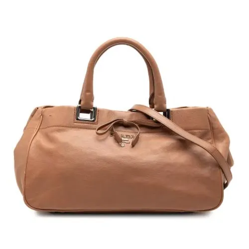 Pre-owned Leather Handbag - Prada Vintage - Modalova