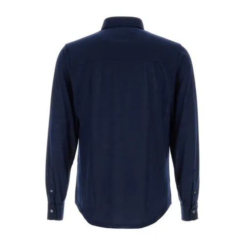 Wool Shirt - Fedeli - Modalova