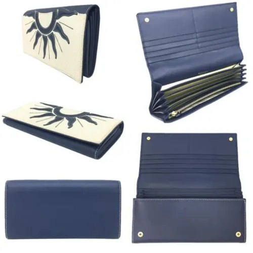 Pre-owned Vintage Canvas Wallet - Bvlgari Vintage - Modalova